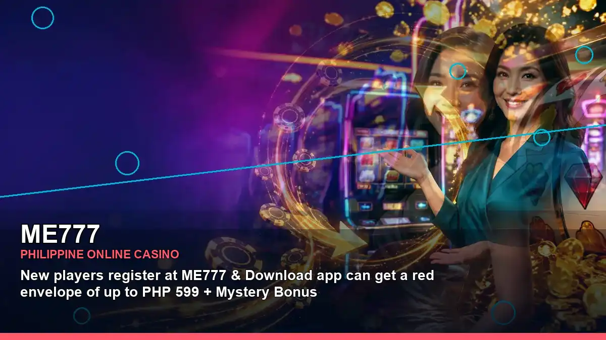 ME777 mobile casino guidance with details on the 50% first deposit bonus for eligible new players